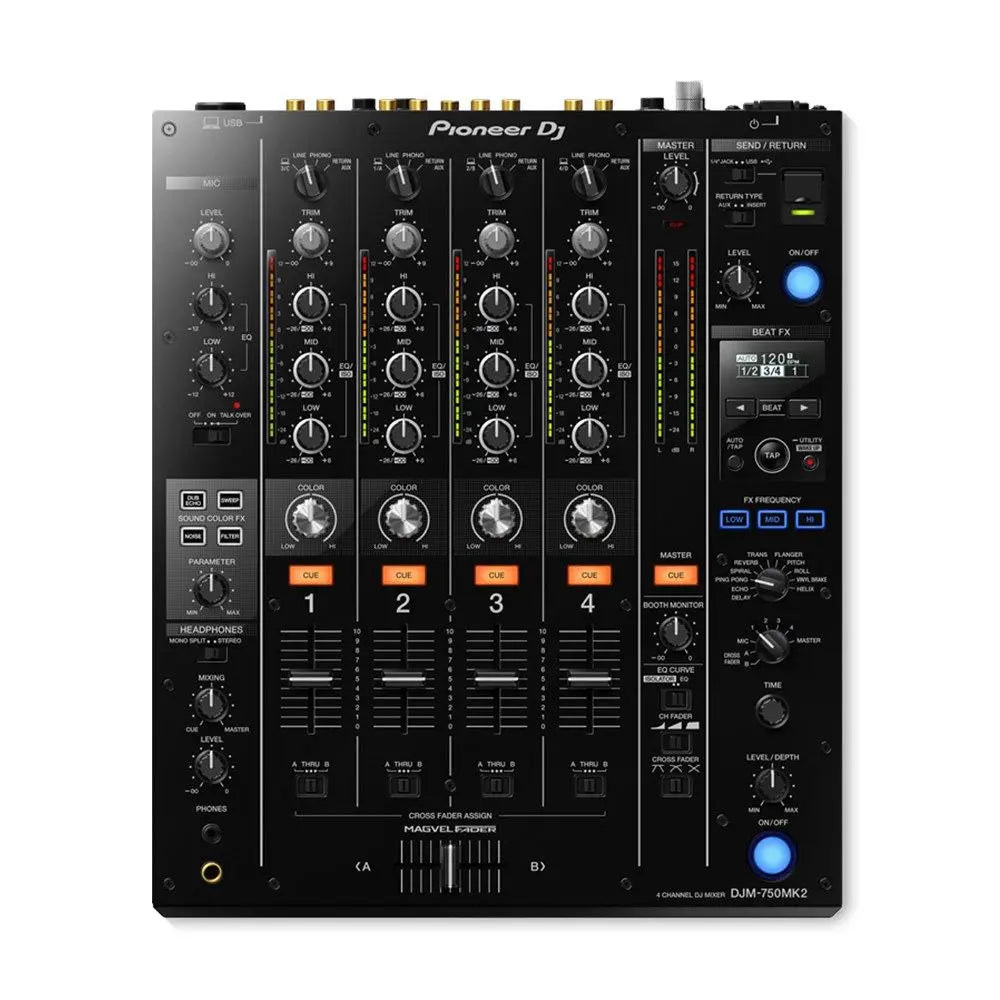 Pioneer DJM 750MK2 4 Channel Performance DJ Mixer