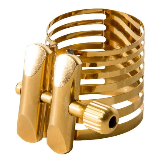 Rovner Ligature & Cap Set - PLATINUM GOLD - B Flat Clarinet