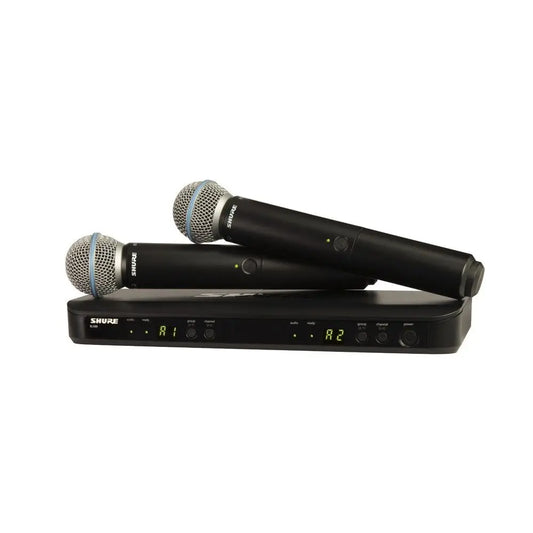 Shure BLX288 BETA 58 Wireless Dual Handheld System K14 614-638MHz