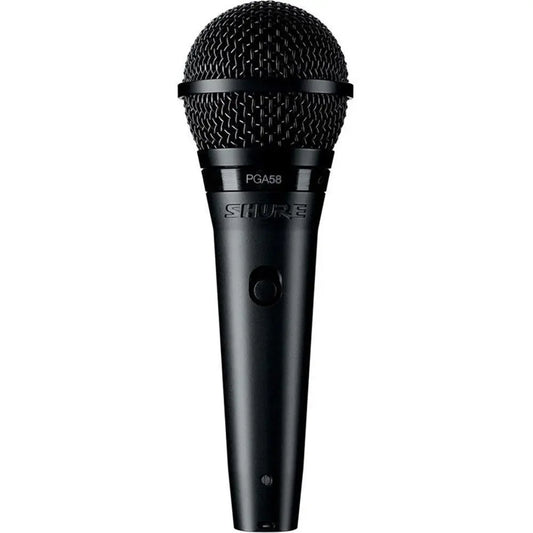 Shure PGA58XLR Microphone Dynamic Lo Z Vocal Cardioid