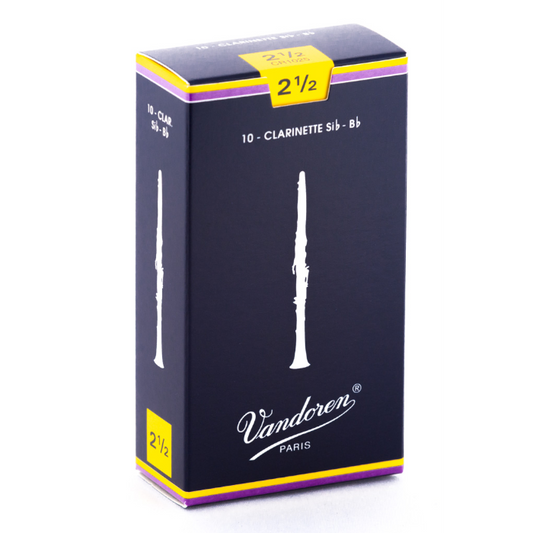 Vandoren Traditional B Flat Clarinet Reeds