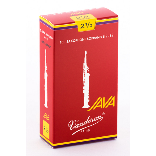 VANDOREN SOPRANO SAX JAVA RED