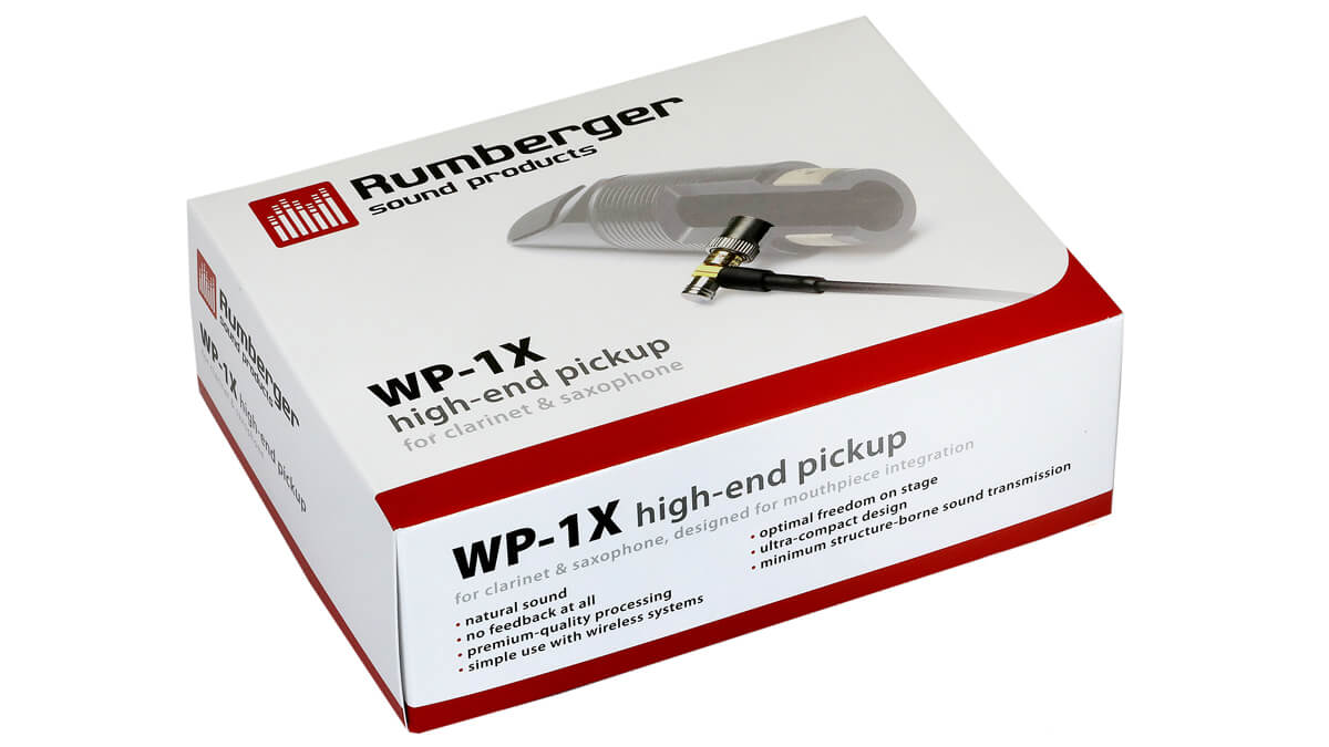 WP-1X Built-in pickup for woodwind instruments