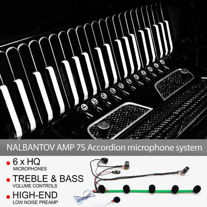 Accordion Microphone Pickup System Nalbantov AMP 7S with superior sound quality