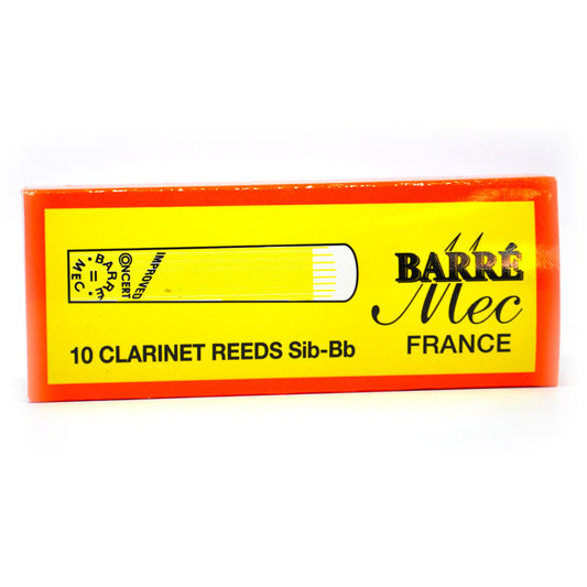 Barré Single reeds – Bb Clarinet – The box of 10