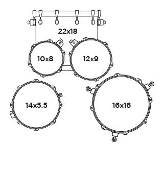 MAPEX ARMORY SHELL PACK