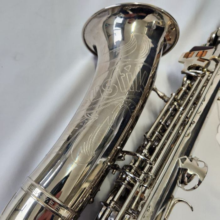 Akustik Alto Saxophone in Nickel Plate