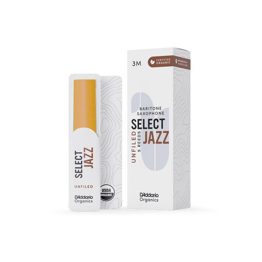 ORGANIC SELECT JAZZ UNFILED BARITONE SAXOPHONE REEDS