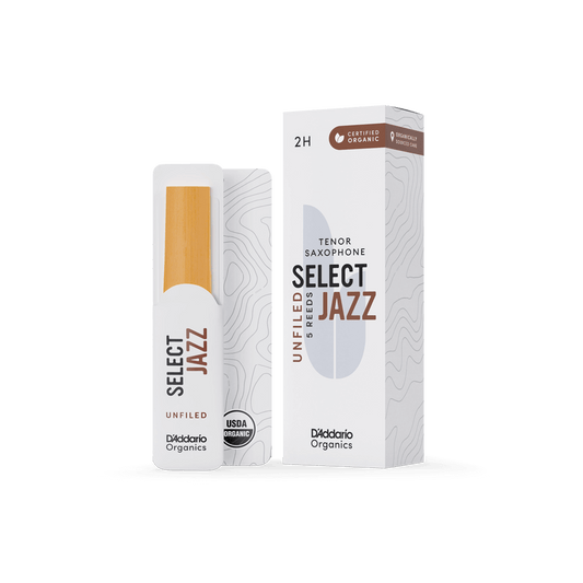 ORGANIC SELECT JAZZ UNFILED TENOR SAXOPHONE REEDS