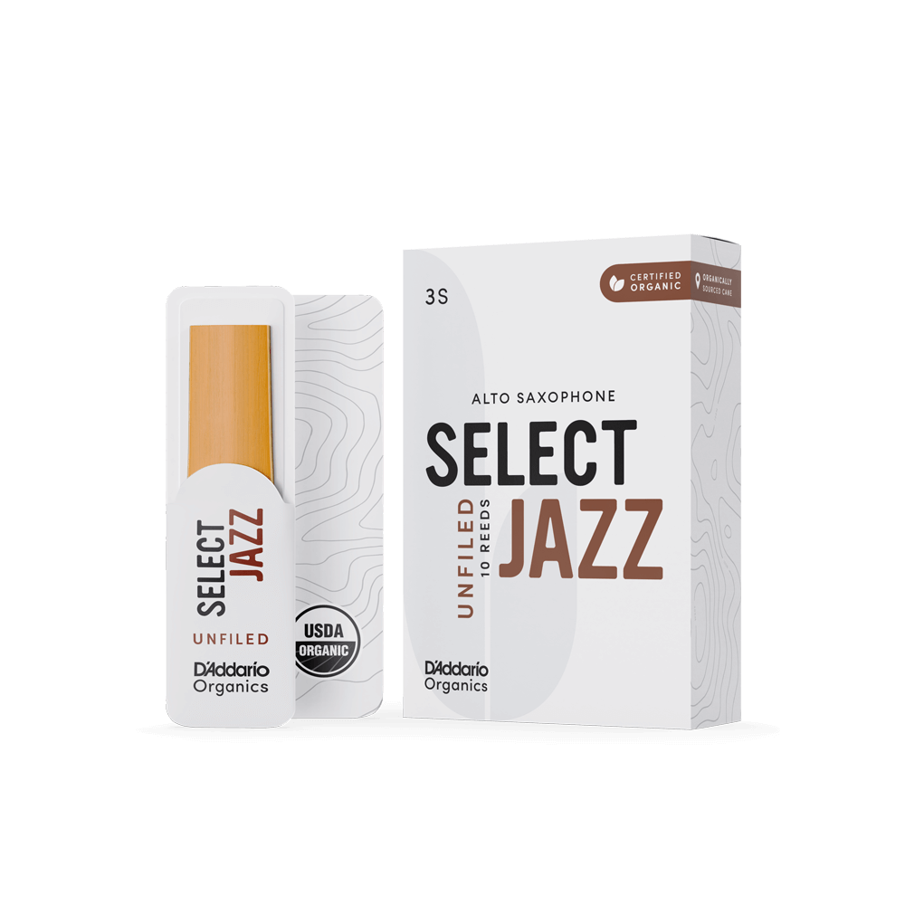 ORGANIC SELECT JAZZ UNFILED ALTO SAXOPHONE REEDS