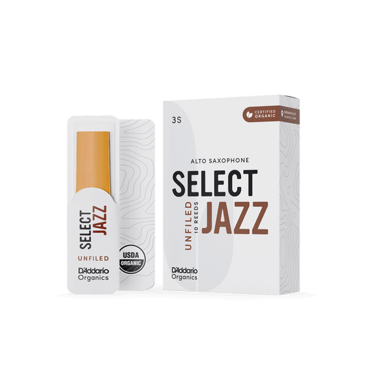 ORGANIC SELECT JAZZ UNFILED ALTO SAXOPHONE REEDS