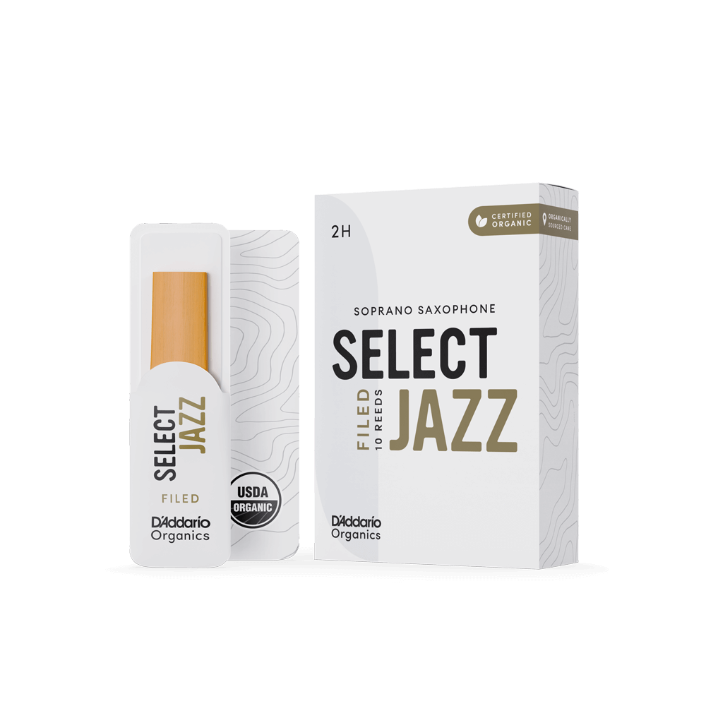 ORGANIC SELECT JAZZ FILED SOPRANO SAXOPHONE REEDS