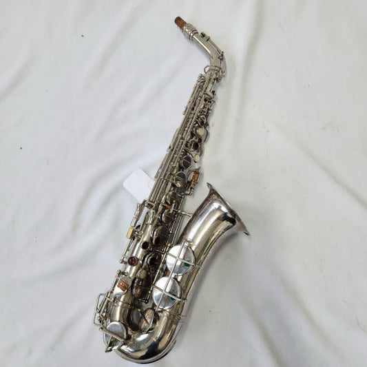 Akustik Alto Saxophone in Nickel Plate