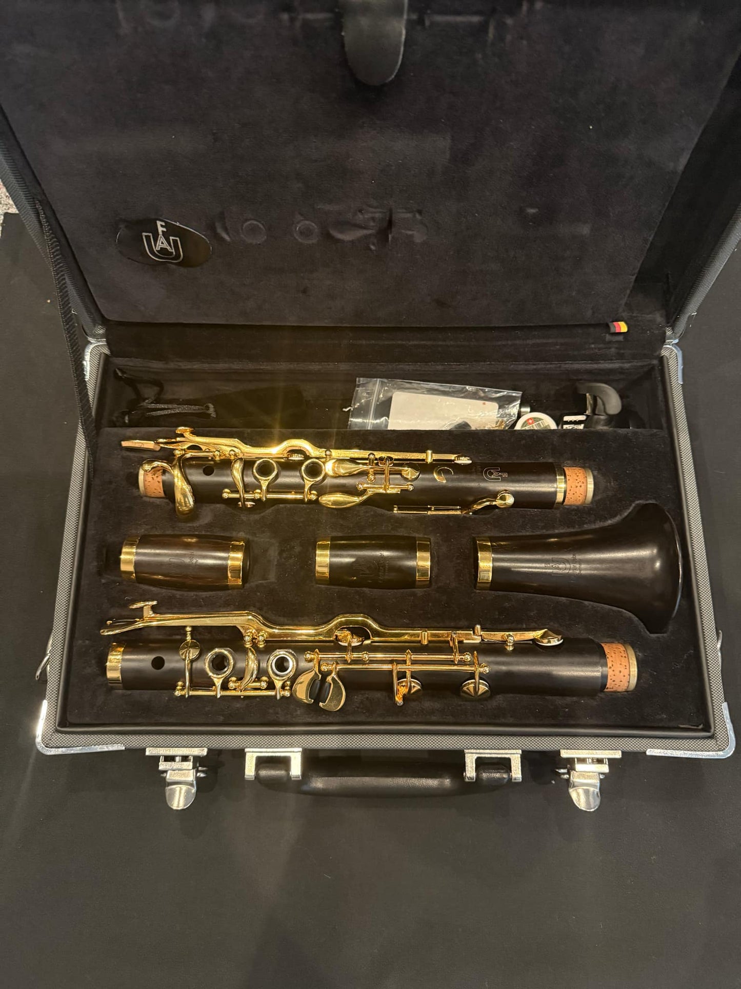 UEBEL G Clarinet 421  Gold Plated