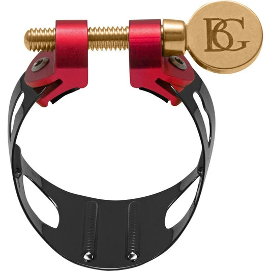 BG Ligature & Cap Tenor Sax, Duo, Black Lacquered
