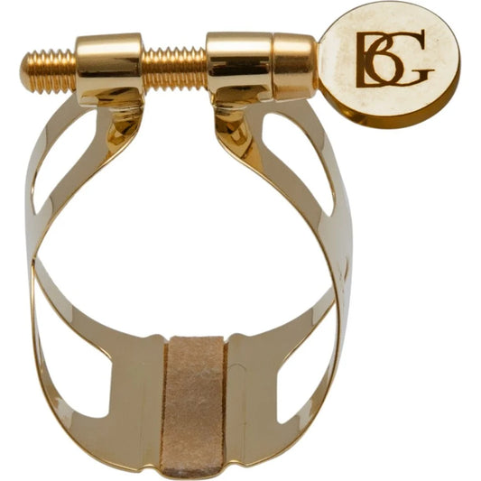BG Ligature & Cap Bass Clarinet, Tradition, Gold Plated