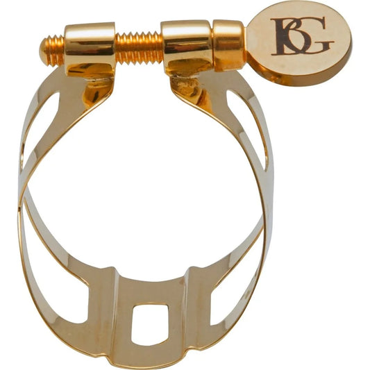 BG Ligature & Cap Baritone Sax, Tradition, Gold Plated