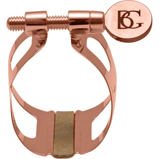 BG Ligature & Cap Bass Clarinet, Tradition, Rose Gold