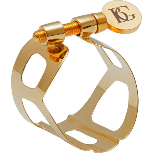 BG Ligature & Cap Alto Sax, Tradition, Gold Plated
