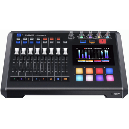 TASCAM MIXCAST 4 PODCAST MIXER W/REC & USB INTF