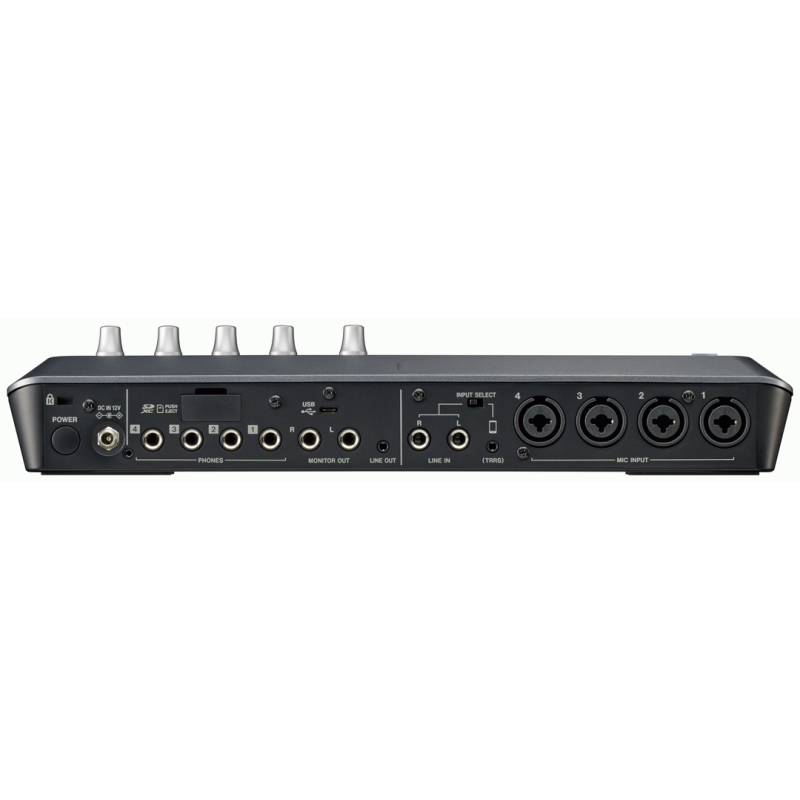 TASCAM MIXCAST 4 PODCAST MIXER W/REC & USB INTF