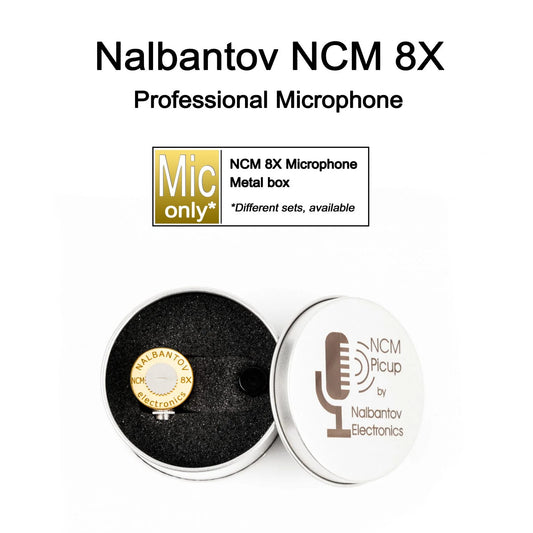 Saxophone Microphone Nalbantov NCM 8X Handmade Pickup System with natural sound