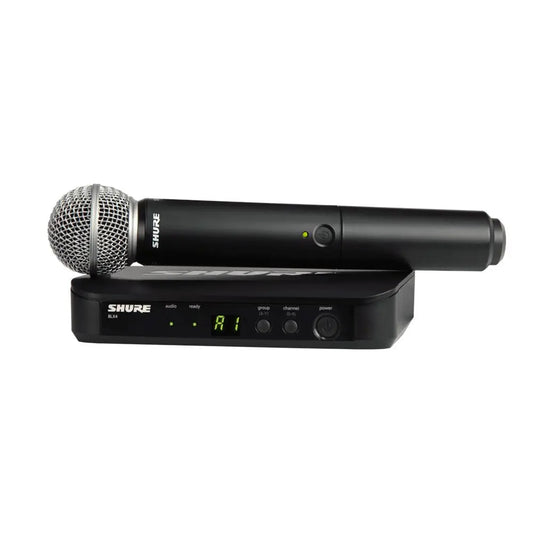Shure BLX24S58M17 Wireless Handheld System 662-686MHz